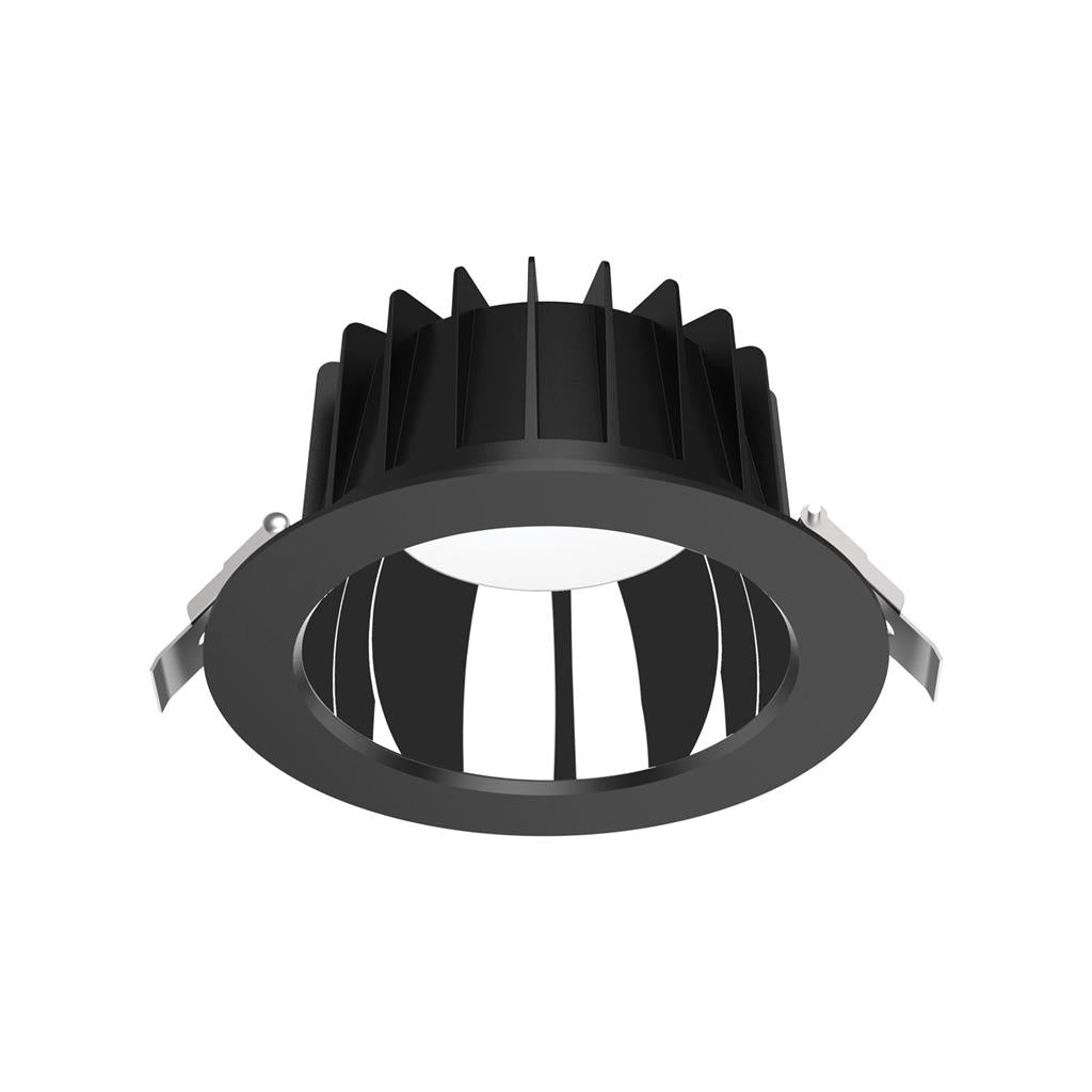 Domus EXPO - TRIO/DALI 10W- 25W- 35W Low Glare Recessed LED Tricolour IP44 Downlight - Black/White - Mases LightingDomus