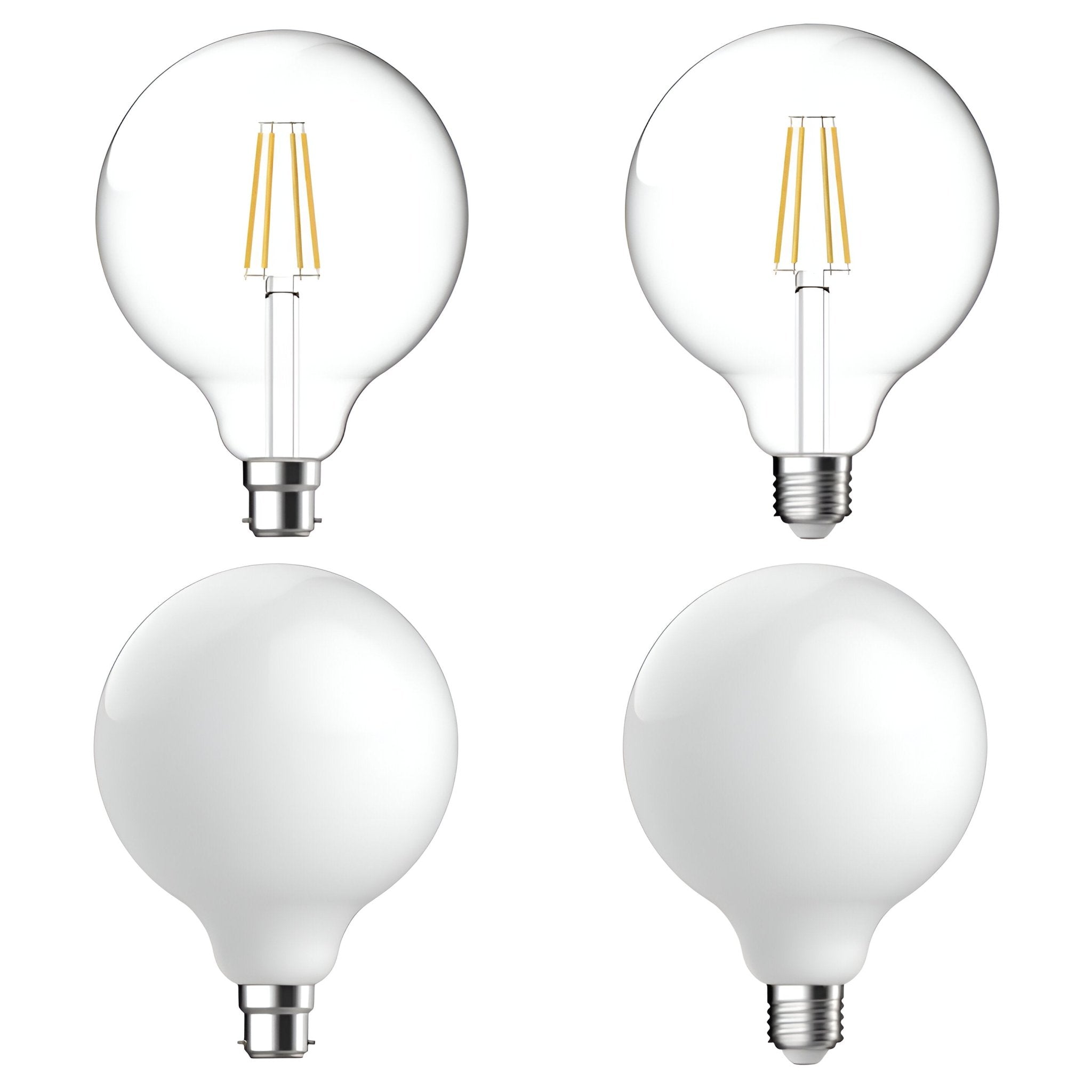 Domus G120 7.8W Dimmable Led Filament Lamp Clear/Frost 240V - B22/E27 - Mases LightingDomus