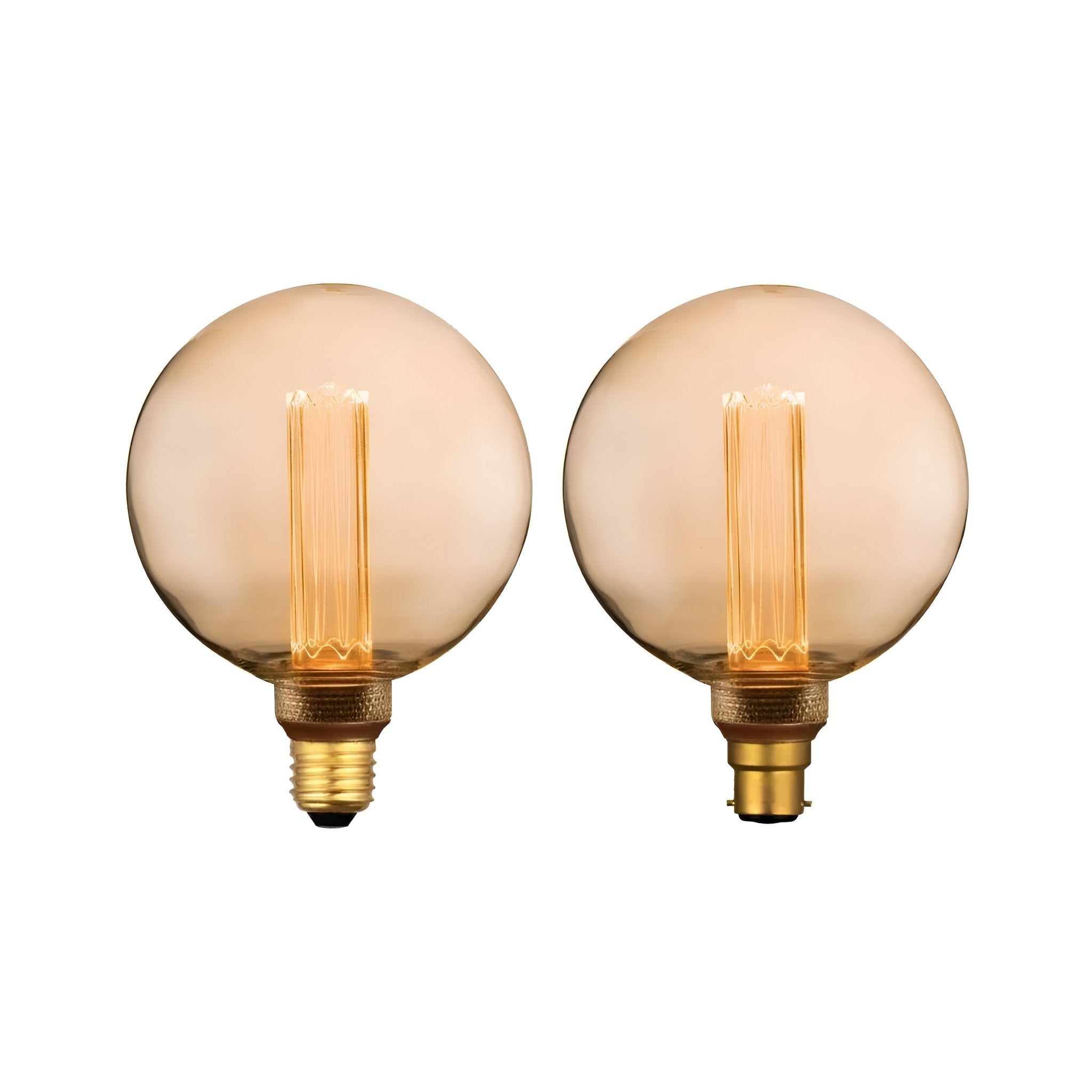Domus G125 RETRO 3.5W Led Filament Lamp Dimmable 240V - B22/E27 - Mases LightingDomus