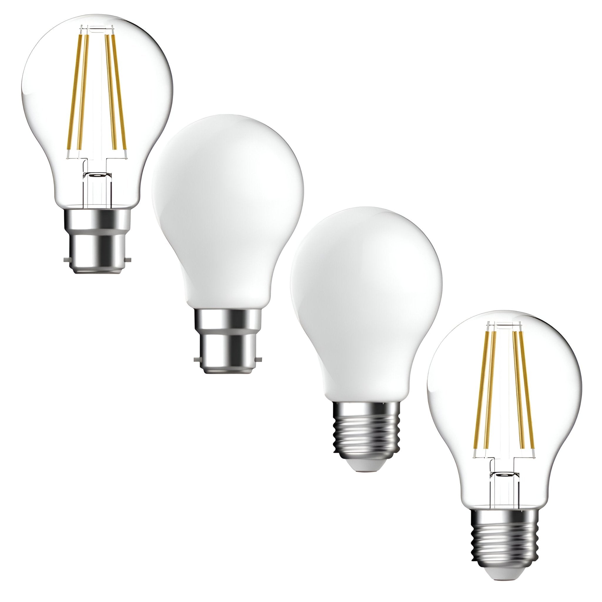 Domus GLS 7.8W Dimmable Led Filament Lamp -Clear, Frost- 240V - E27/ B22 - Mases LightingDomus