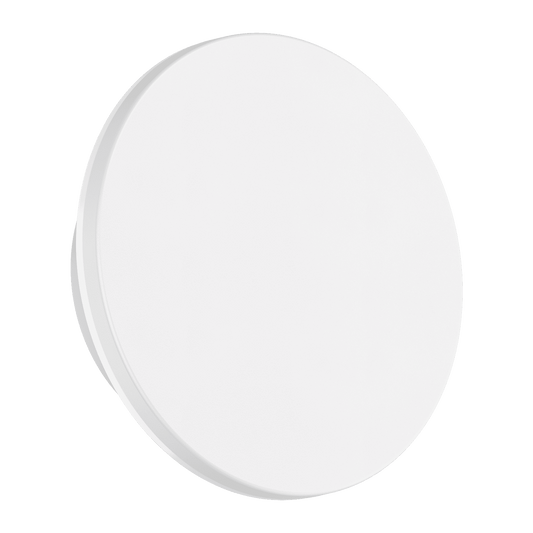 Domus Halo Round Indirect Exterior LED Wall Light Tri-Colour IP65 - Black or White - Mases LightingDomus Lighting