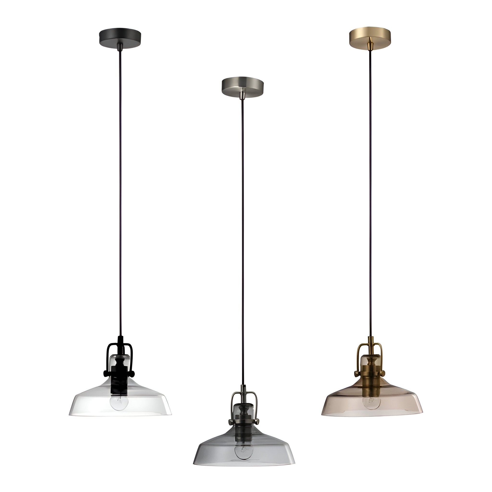 Domus HOIST 1XE27 Glass Pendant Light - Mases LightingDomus