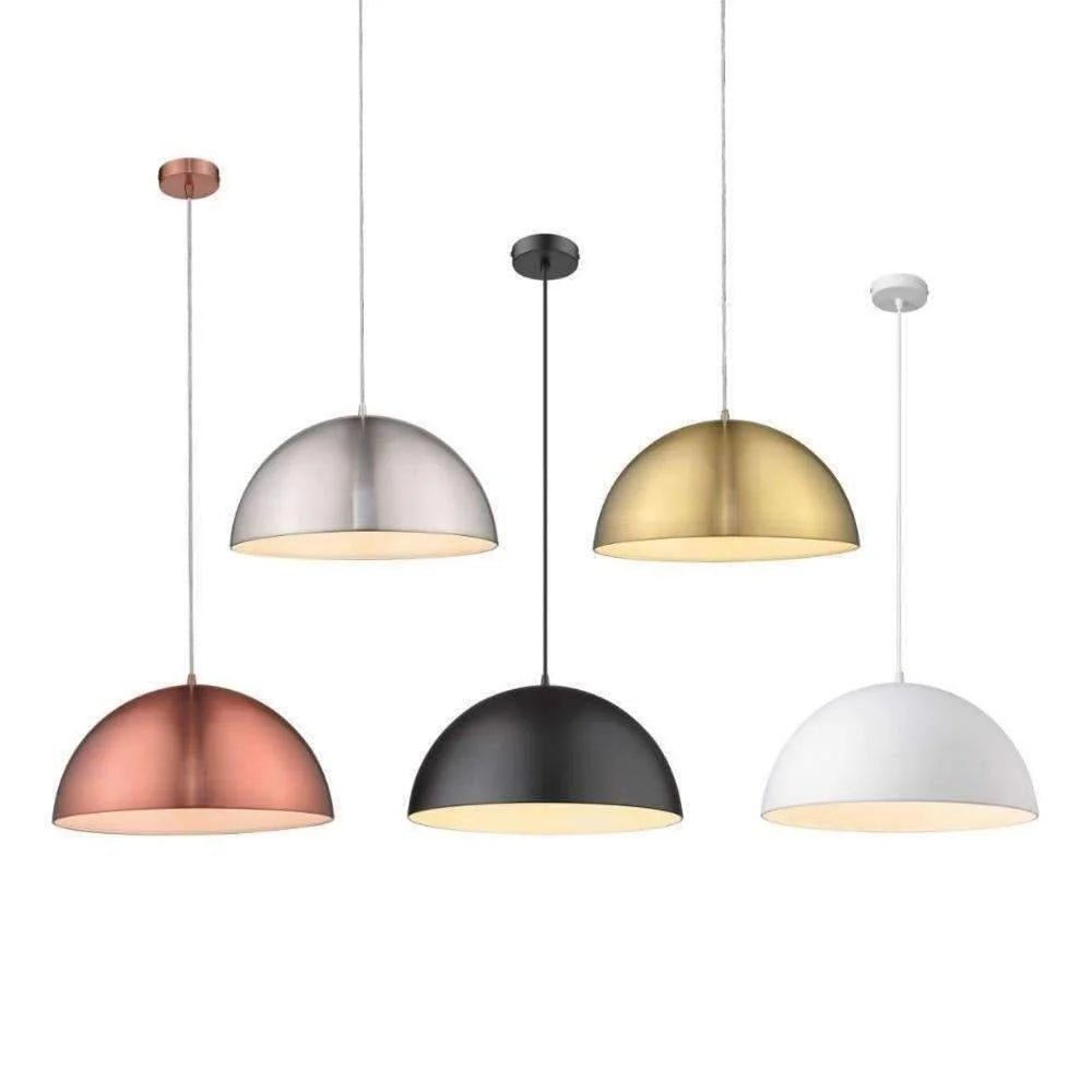 Domus LUNA - 400 Luna 400mm E27 240V Metal Pendant Light - Mases LightingDomus