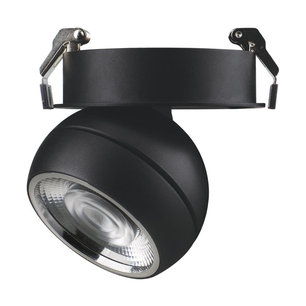 Domus MOON-REC - 6/9W LED Power/Tri-Colour Switchable Dimmable Semi-Recessed Downlight - Mases LightingDomus