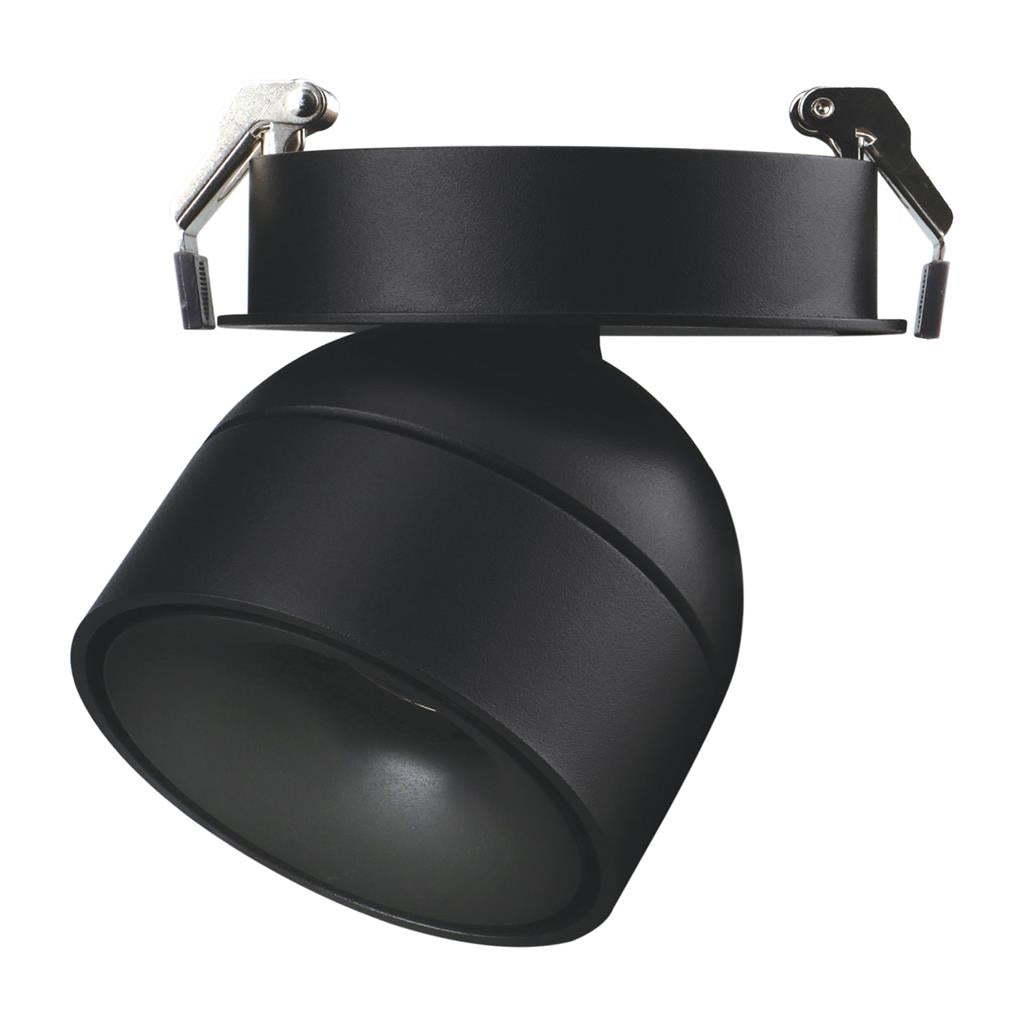 Domus MOON-REC - 6/9W LED Power/Tri-Colour Switchable Dimmable Semi-Recessed Downlight - Mases LightingDomus