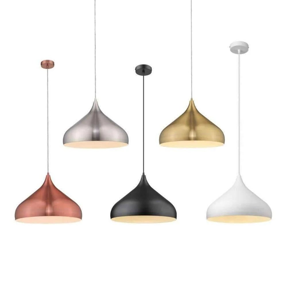 Domus NOVA - 420 Nova 420MM E27 240V Metal Shade Pendant Light - Mases LightingDomus