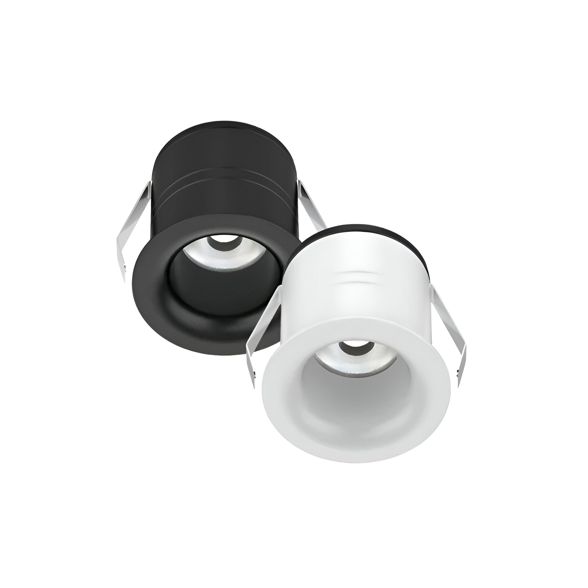 Domus Pico-7 Mini TRIO/DALI Round 7W Dimmable Led Tricolour IP54 Downlight- Black/White - Mases LightingDomus