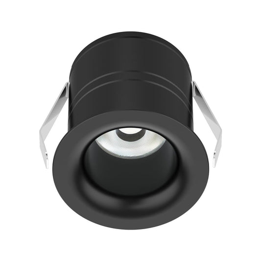 Domus Pico-7 Mini TRIO/DALI Round 7W Dimmable Led Tricolour IP54 Downlight- Black/White - Mases LightingDomus