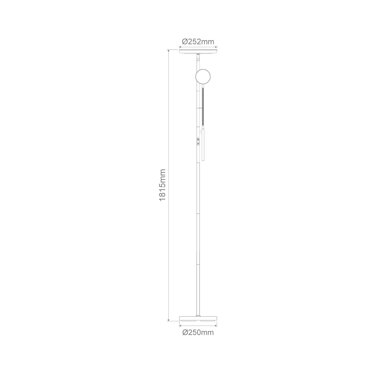Domus Samson Mother & Child LED Floor Lamp - Black - Mases LightingDomus Lighting