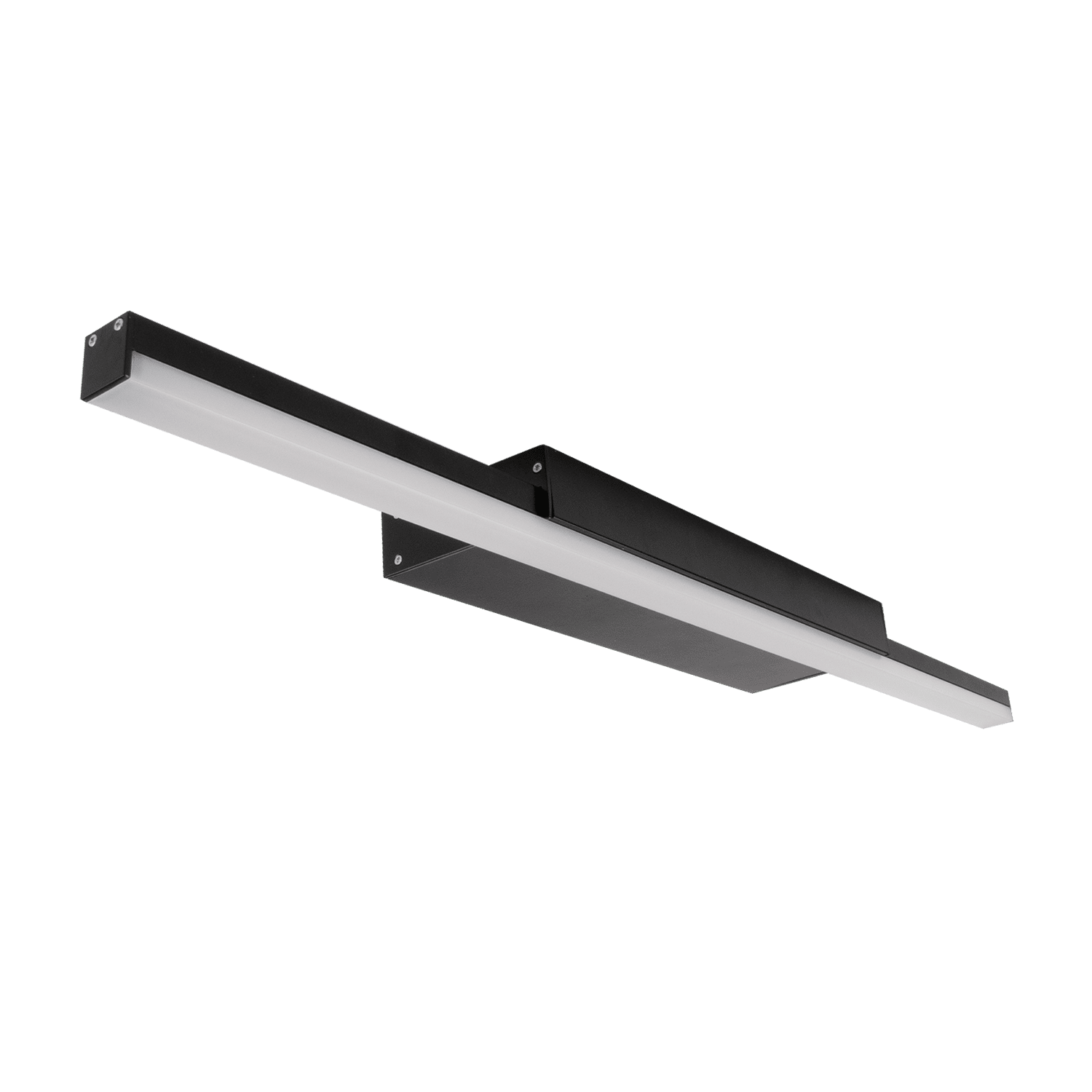 Domus Shadowline 600 LED Vanity Wall Light - Aluminium, Black or White - Mases LightingDomus Lighting