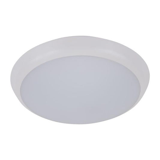 Domus SOLAR - 15W/25W/35W Round Tricolour Slimline Switchable IP44 LED Ceiling Light - Mases LightingDomus