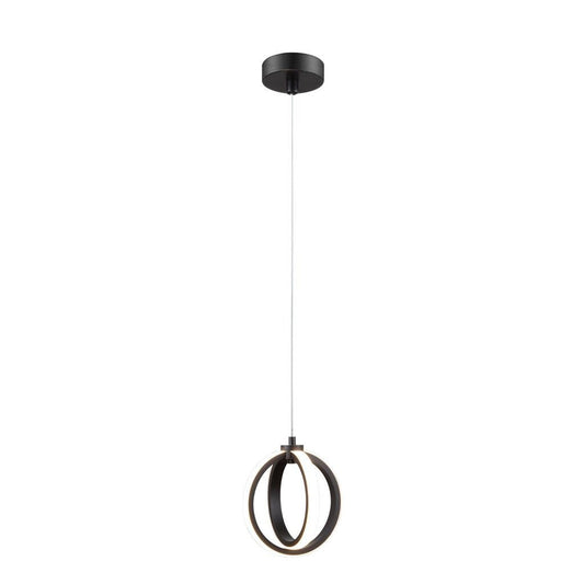 Domus SPIN-PDT 12W Led Tri-Colour Dimmable Twin Ring Pendant D170mm Trio - Mases LightingDomus