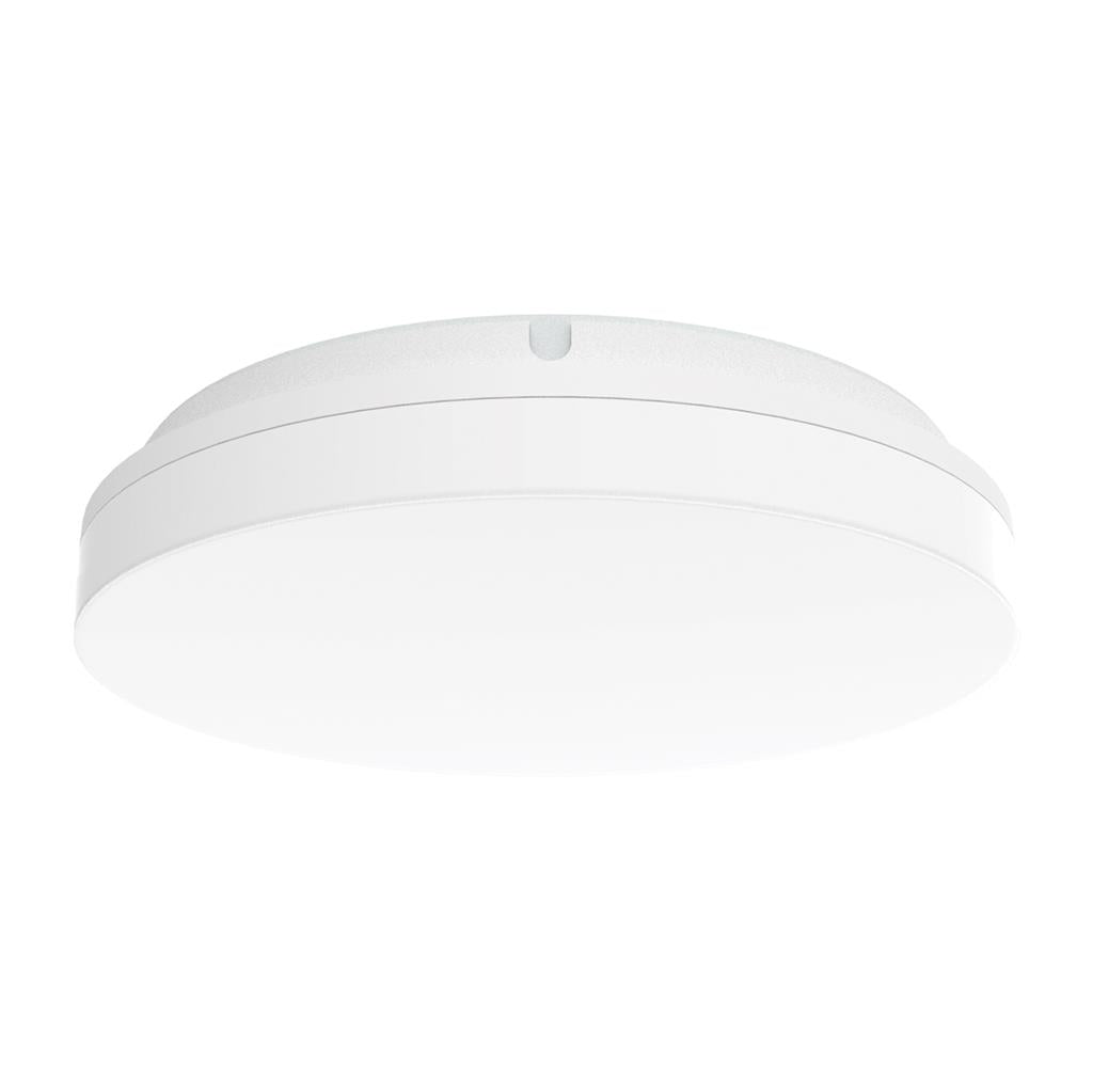 Domus SUNSET 250/300/400mm Roud - 15W/25W/35W LED Tricolour Dimmable IP54 Oyster Light - White - Mases LightingDomus