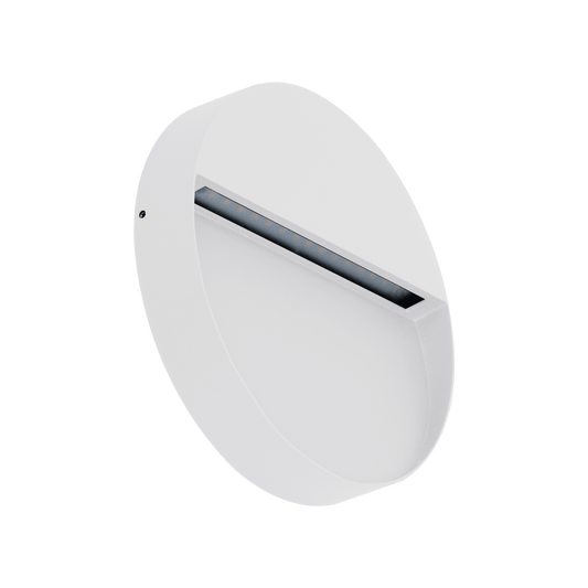 Domus Zeke Pro 5 - 5W LED Surface Mounted Wall / Step Light IP65 - Black or White - Mases LightingDomus Lighting