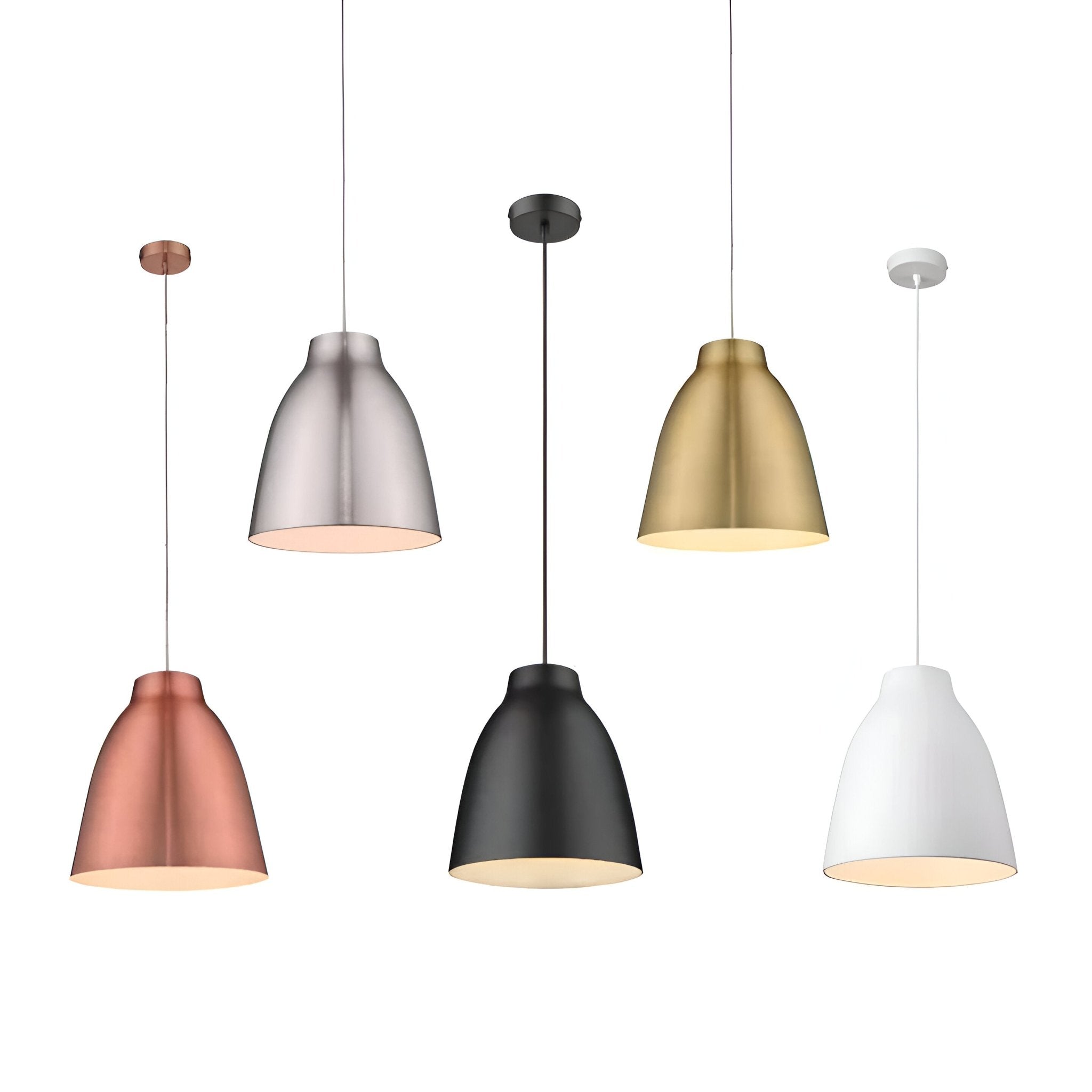 Domus ZOEY-260 Zoey 260MM E27 240V Metal Pendant Light - Mases LightingDomus