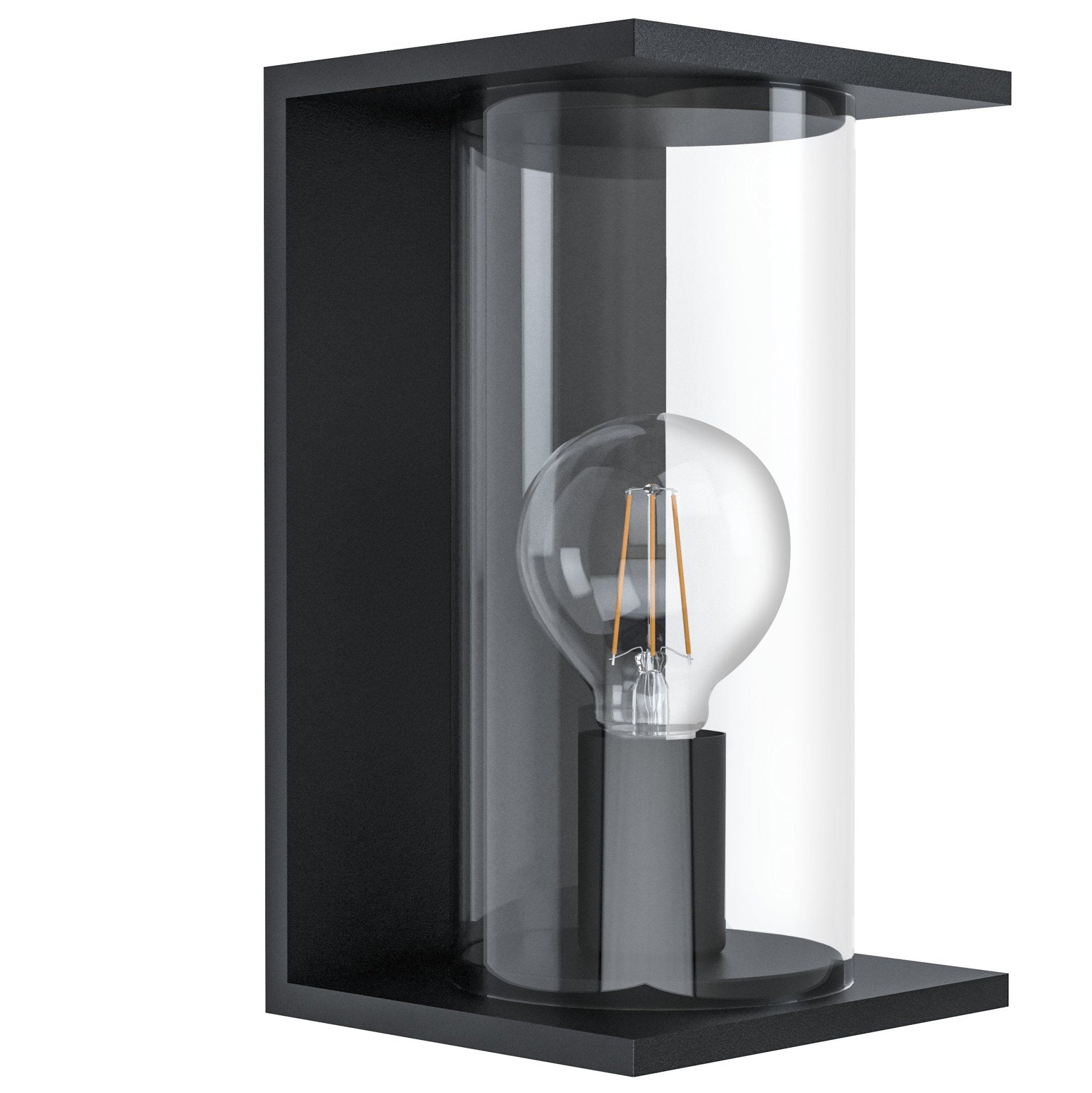 Eglo Cascinetta Wall Light Black/White - Mases LightingEglo