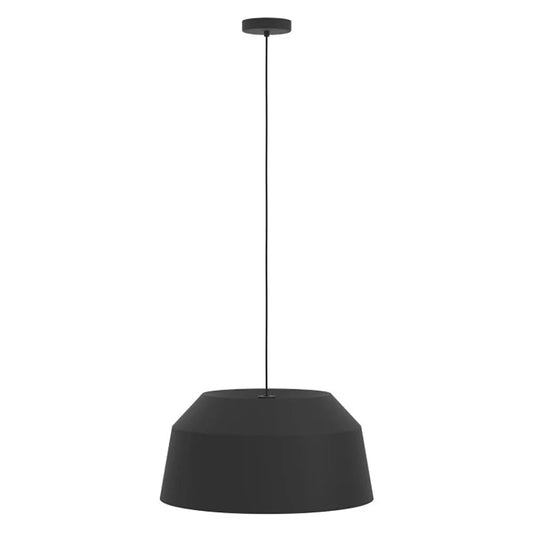 Eglo Contrisa 1 Light Pendant Black 205861 - Mases LightingEglo