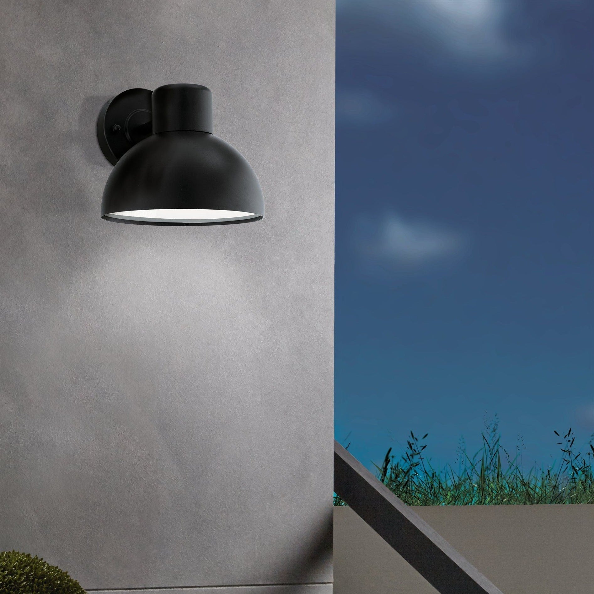 Eglo Entrimo Wall Light - Black