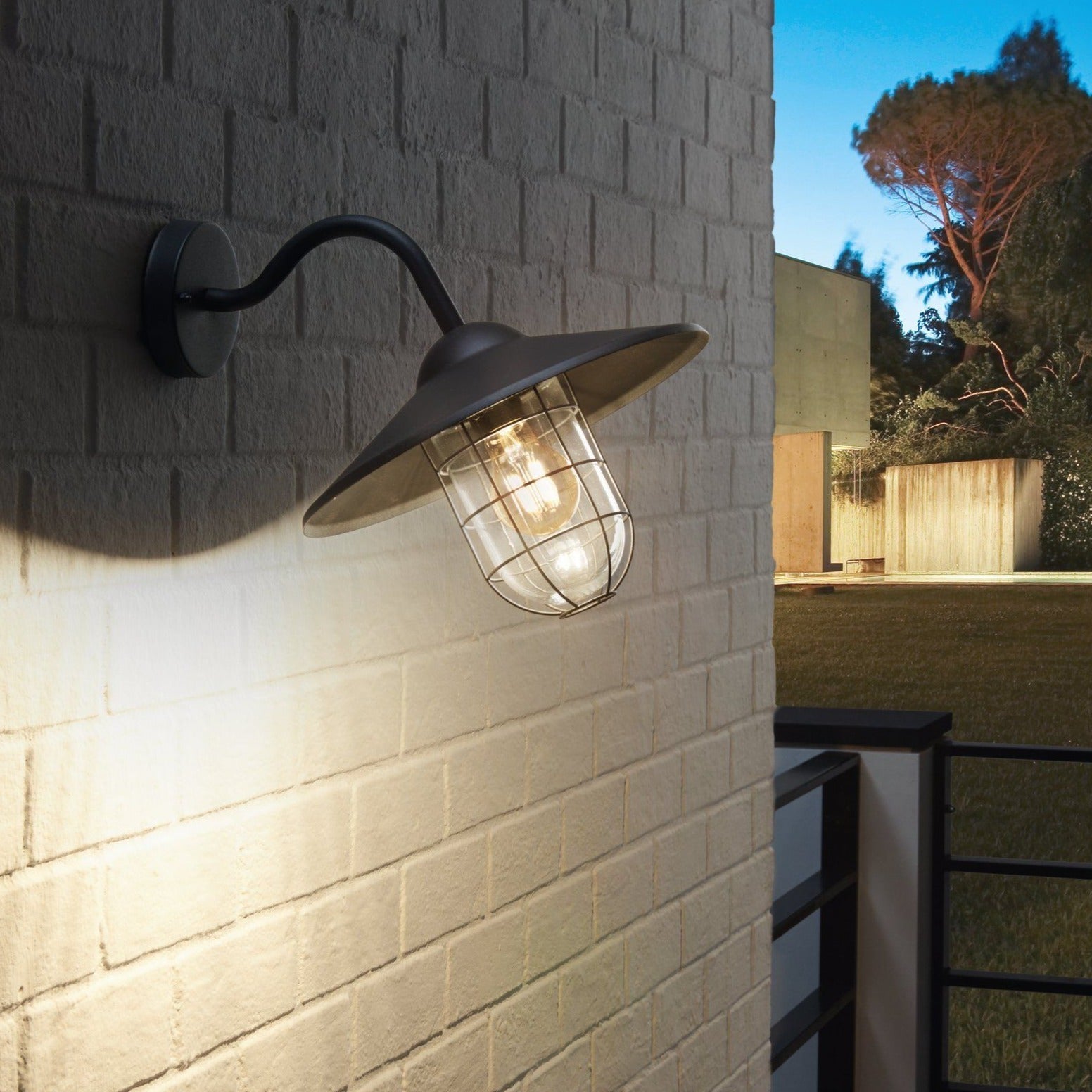 Eglo Melgoa Wall Light - Black