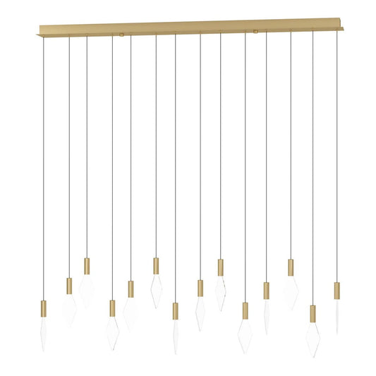 Eglo Mirador 14 Light LED Pendant Gold 390362 - Mases LightingEglo