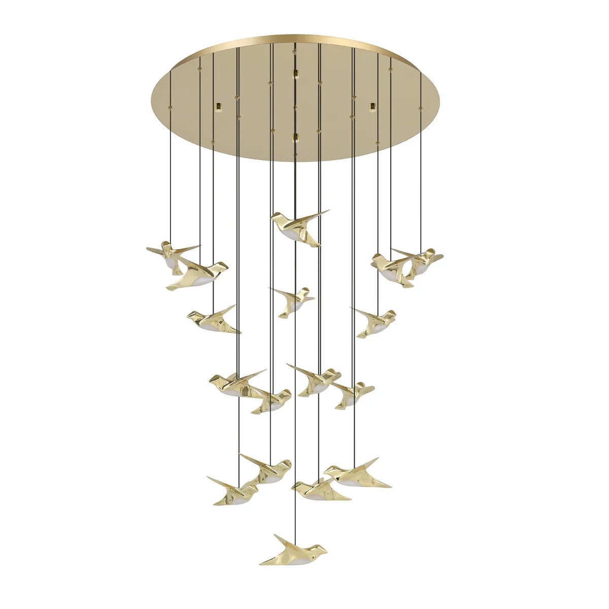 Eglo Paratebueno 780mm Pendant Light Brass - 390398 - Mases LightingEglo