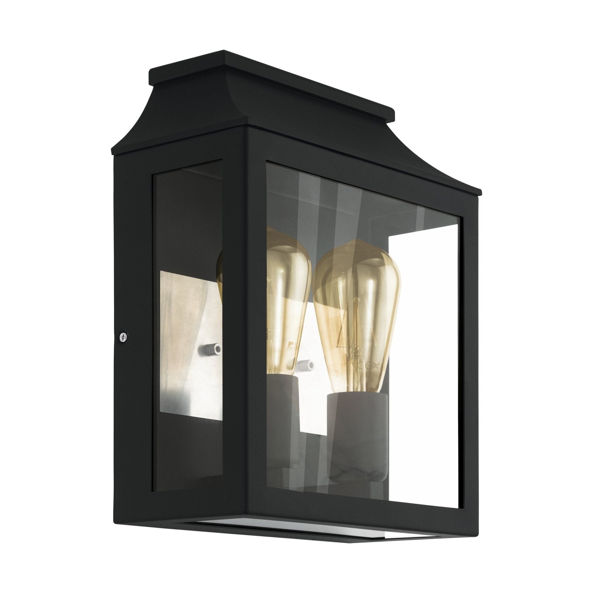 Eglo Soncino Wall Light - Black/White - Mases LightingEglo