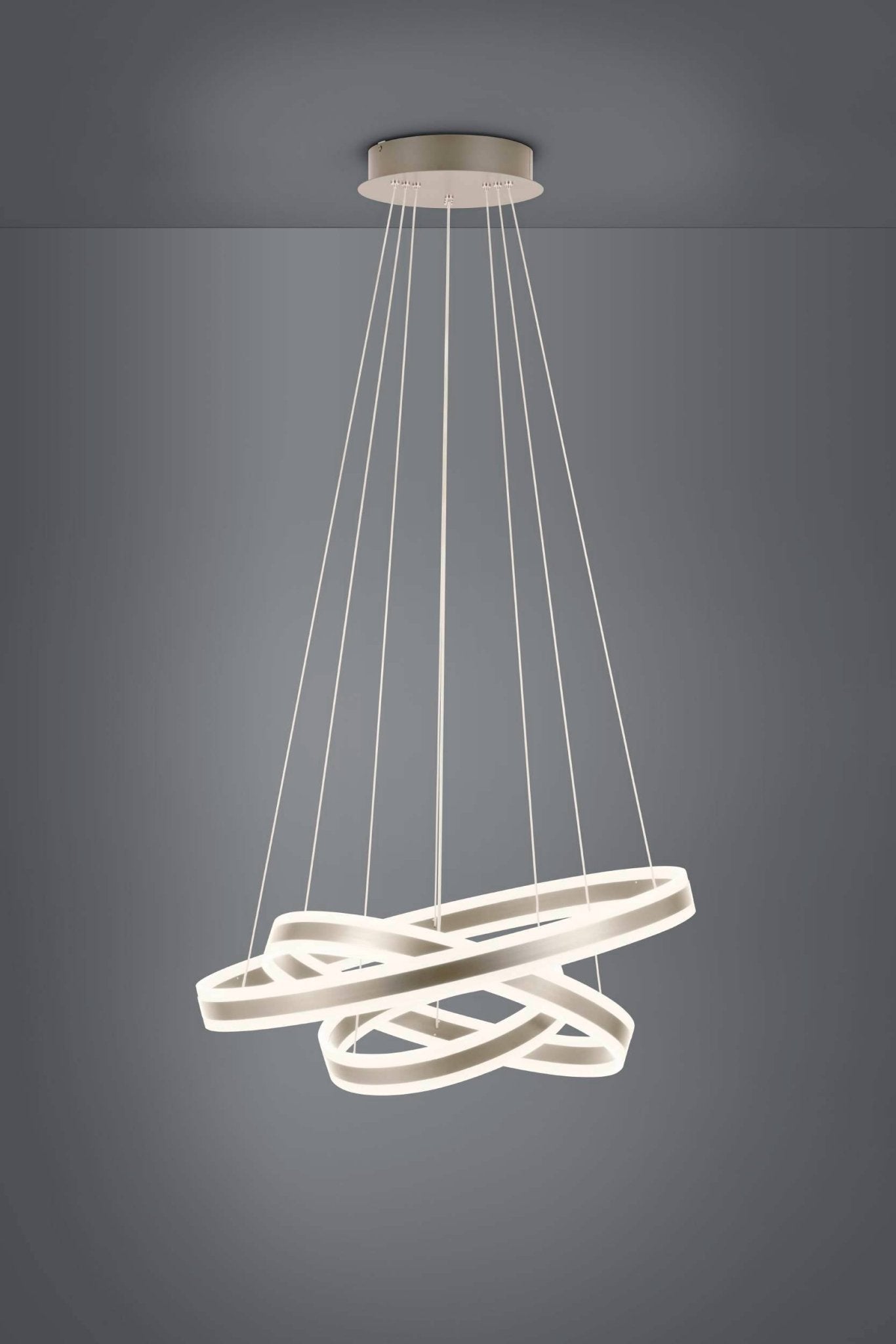 Eglo TONARELLA 3 Light Pendant Light Champagne