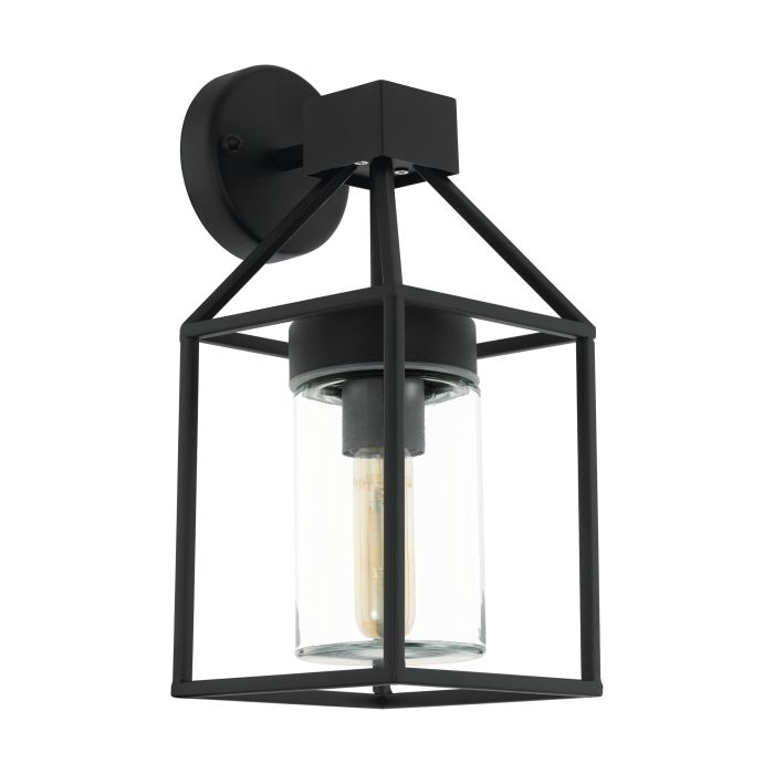 Eglo Trecate Wall Light - Black - Mases LightingEglo