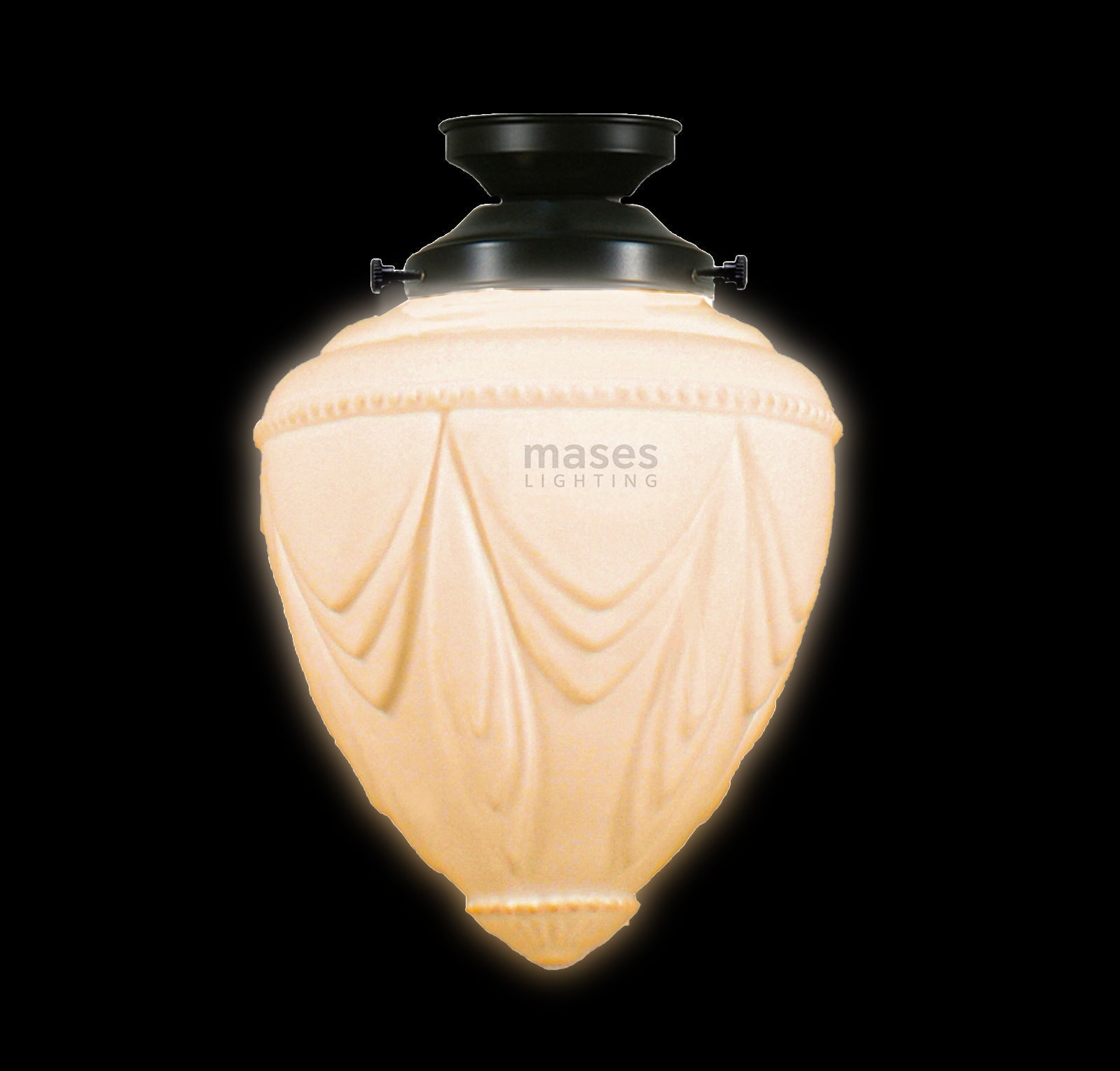 EMPIRE 8" or 14" Batten Fix Pendant Light - Black/Chrome/Polished Brass