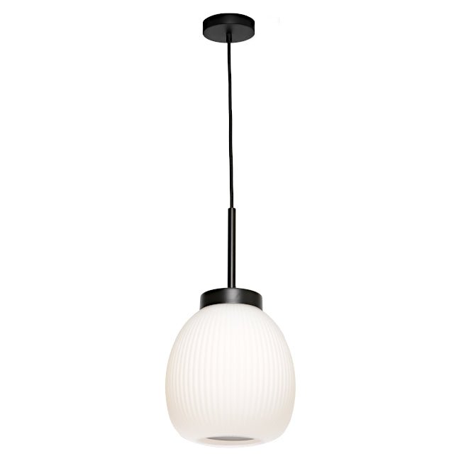 Garman 1 Light Pendant Black or Gold - Mases LightingCougar Lighting