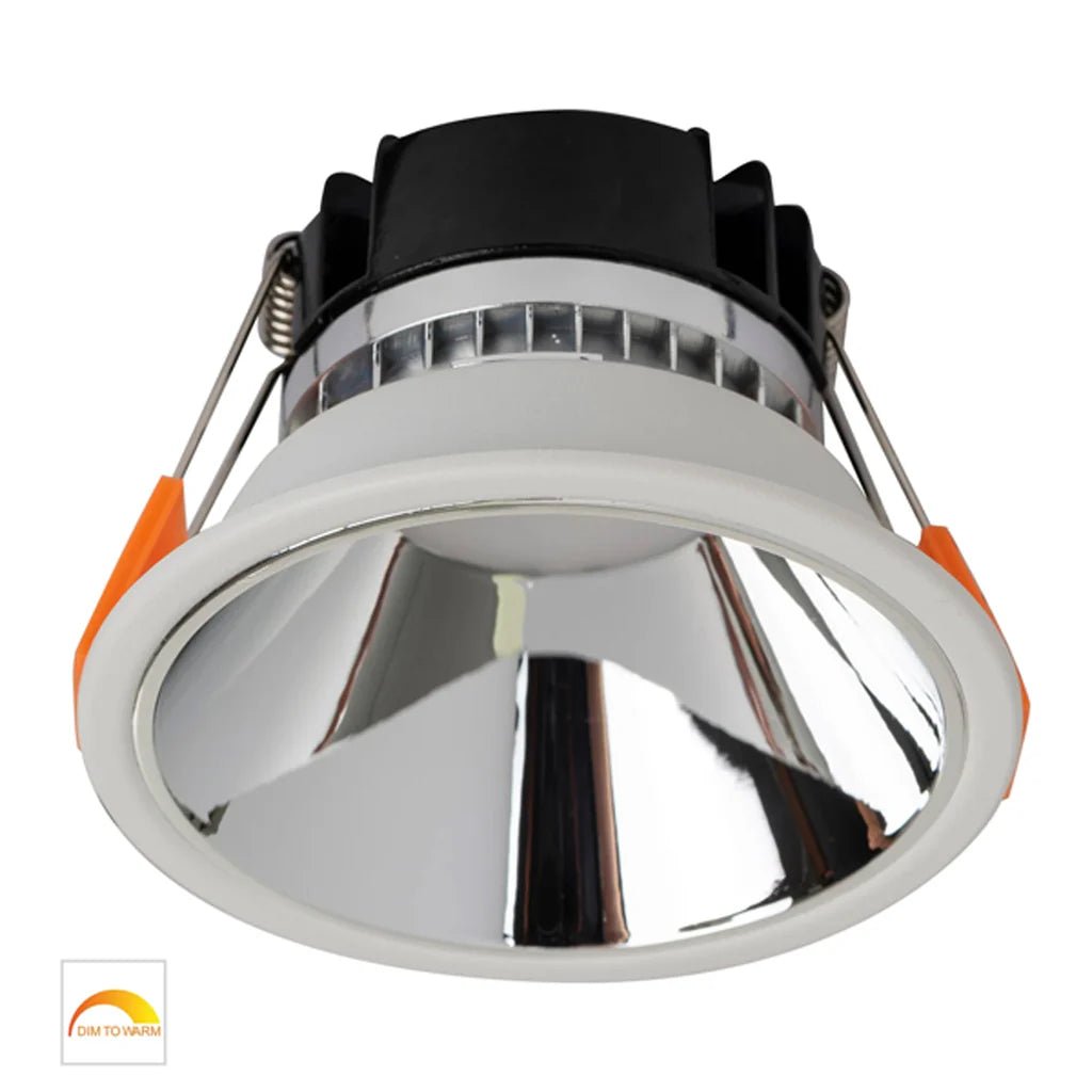 Gleam LED Downlight 9w Black, White CCT HV5528D2W Havit Lighting - Mases LightingHavit Lighting