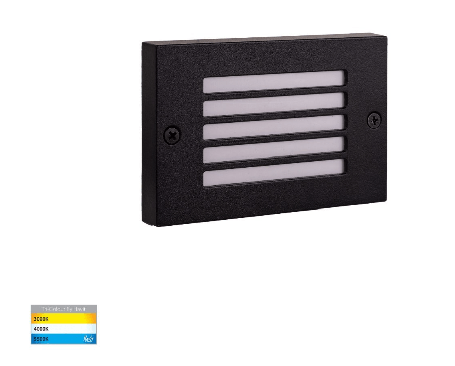 Havit Ardam 3W Black LED Step Light 12V - Mases LightingHavit Lighting
