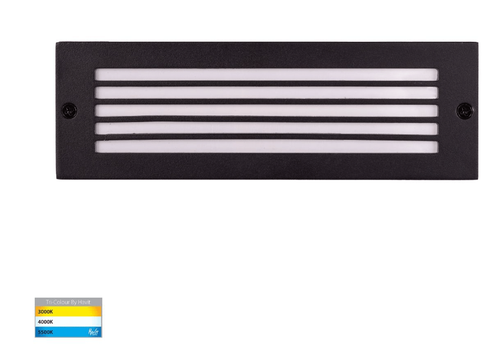 Havit Ardam 6W Black LED Step Light 12V - Mases LightingHavit Lighting