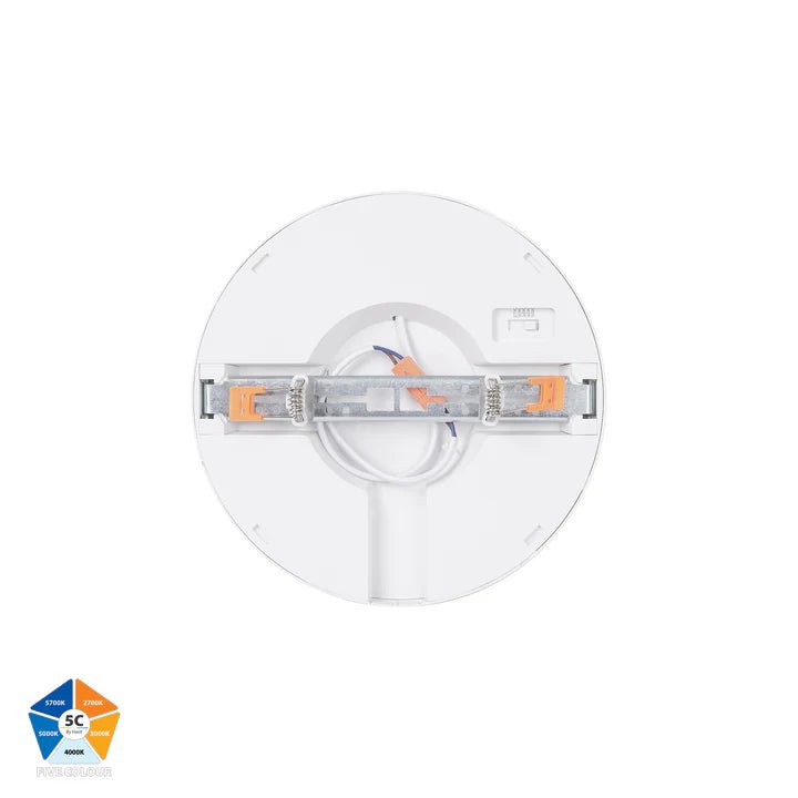 Havit Auster 18w LED Ceiling Mounted White Oyster Light - HV5863S - WHT - Mases LightingHavit Lighting