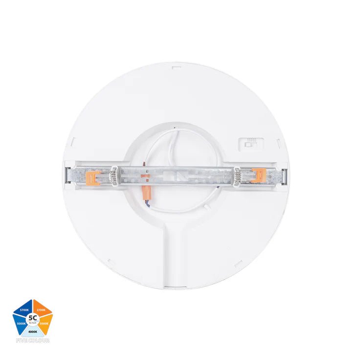 Havit Auster 24w LED Ceiling Mounted White Oyster Light - HV5864S - WHT - Mases LightingHavit Lighting