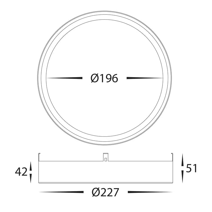 Havit Auster Trims to suit HV5863S - WHT - Mases LightingHavit Lighting