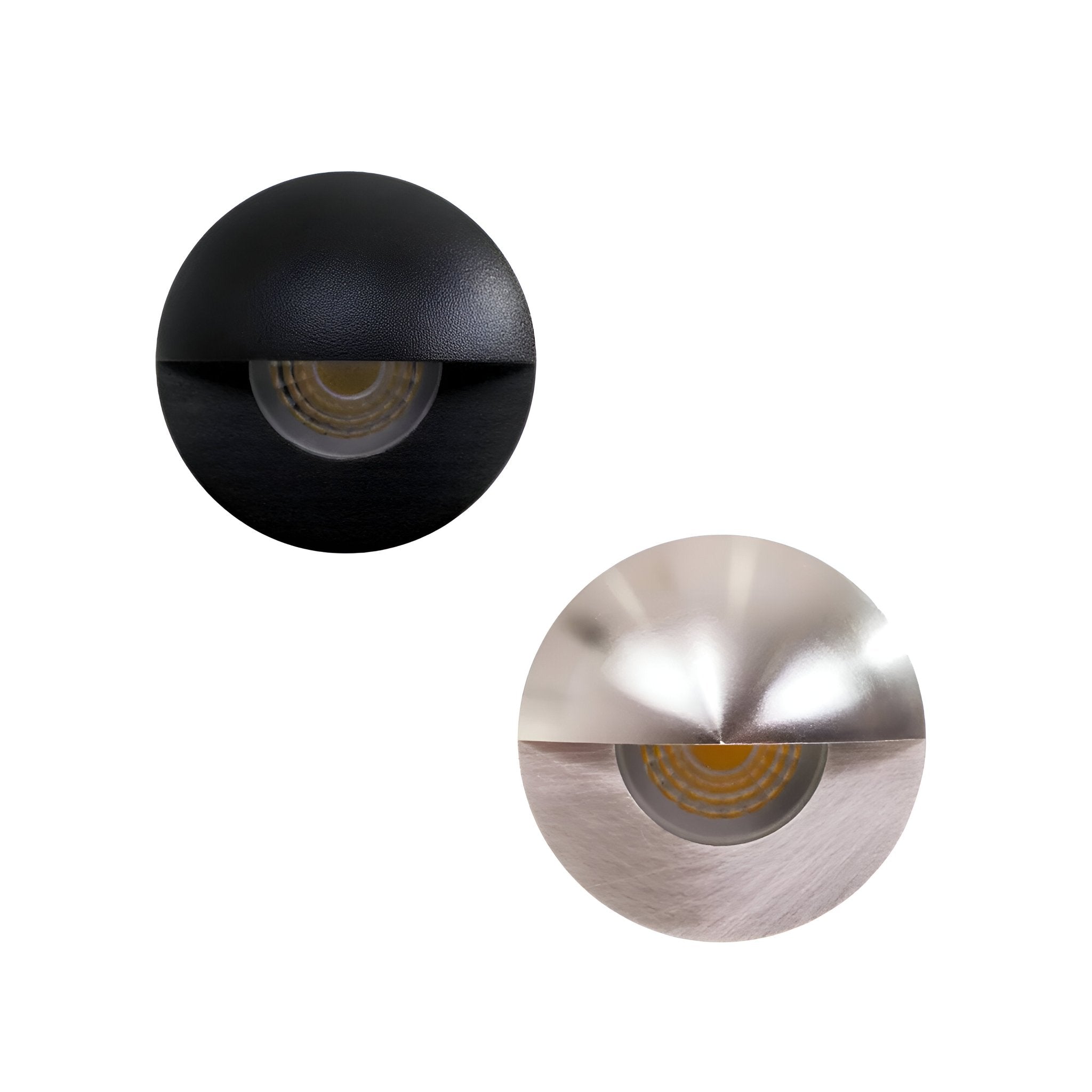 Havit ELITE - Aluminium LED Wall or Step Light with Eyelid - Black or Silver - Mases LightingHavit Lighting