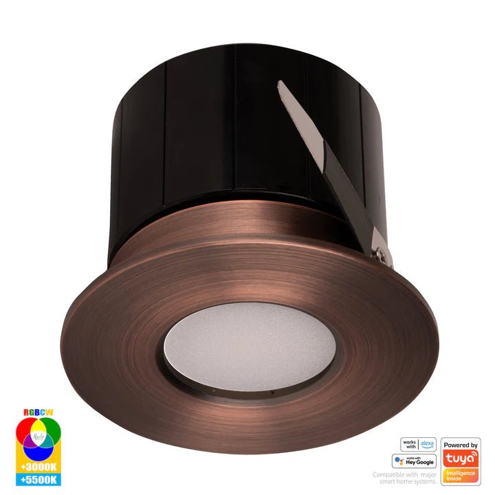 Havit Lighting 70mm Prime Wifi LED Downlight 12w RGBCW CRI 90+ HV5511RGBCW - Mases LightingHavit Lighting