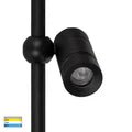Havit Lille Black TRI Colour LED Garden Spot Light 24V Black HV1441T - BLK - Mases LightingHavit Lighting