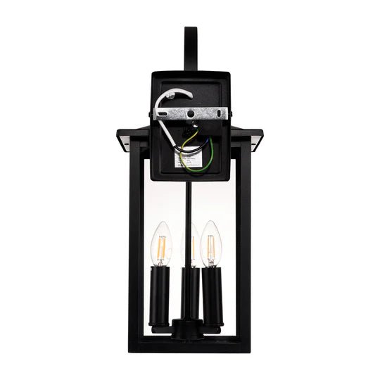 Havit Madix Galvanised Iron Black Wall Light - HV3535W - M - BLK - Mases LightingHavit Lighting
