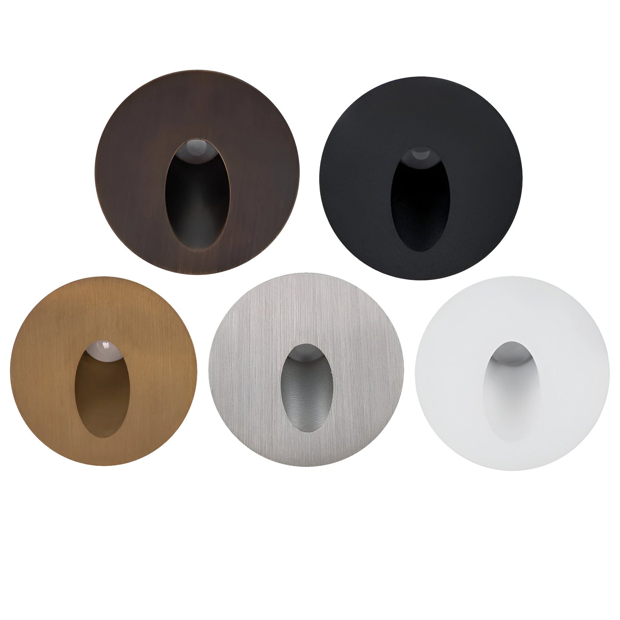 Havit Reces 76mm Round TRI Colour Recessed LED Step Light