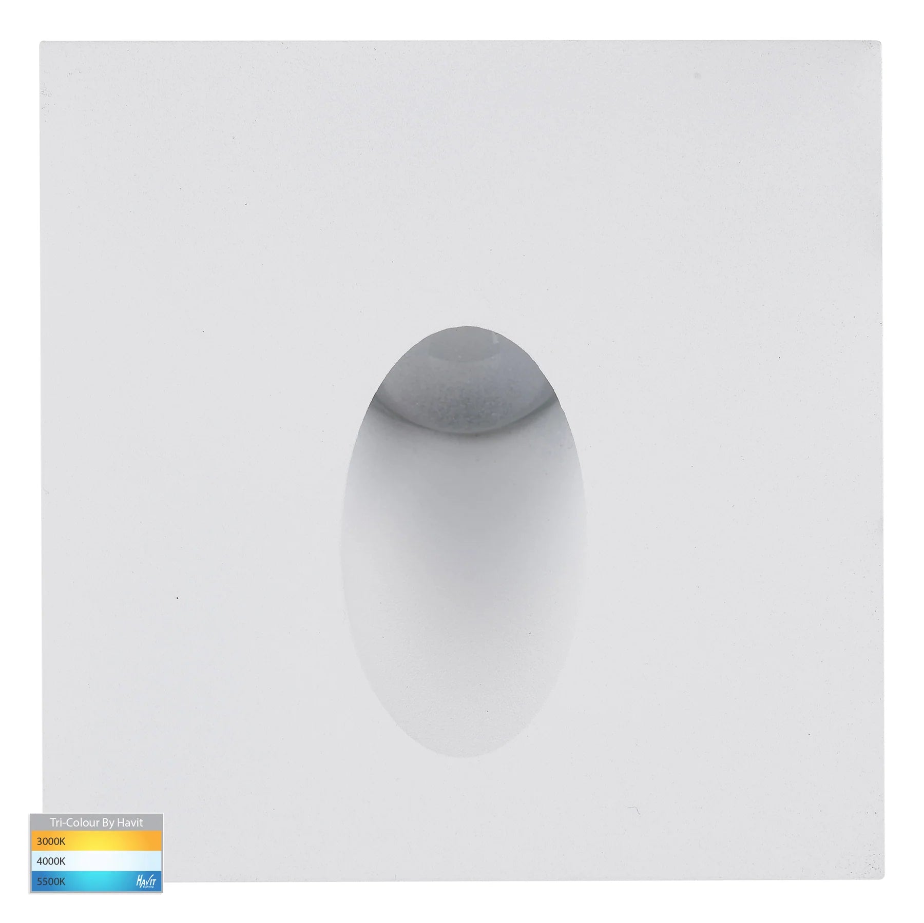 Havit Reces 76mm Square TRI Colour Recessed LED Step Light - Mases LightingHavit Lighting