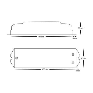 Havit Single Colour Dali LED Strip Controller - HV9107 - LT - 401 - 12A - Mases LightingHavit Lighting
