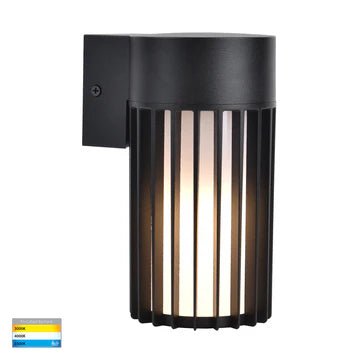 Havit Tenac Aluminium Tri - Colour LED Wall Light Black HV3693T - BLK - Mases LightingHavit Lighting