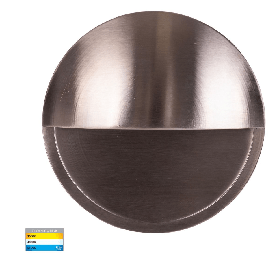 Havit Veko 10W 316 Stainless Steel Step Lights with Eyelid - HV2929T - SS316 - 240V - Mases LightingHavit Lighting