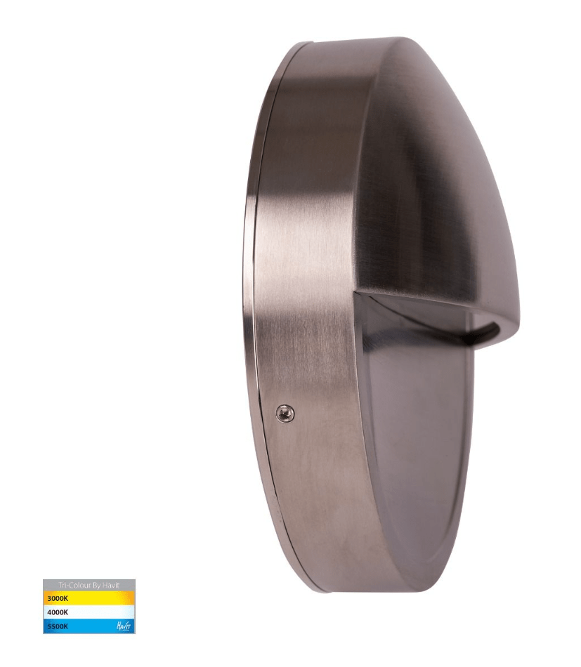Havit Veko 10W 316 Stainless Steel Step Lights with Eyelid - HV2929T - SS316 - 240V - Mases LightingHavit Lighting