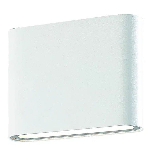 Martec Integra up/down wall light in white, tri-colour, 2x3W