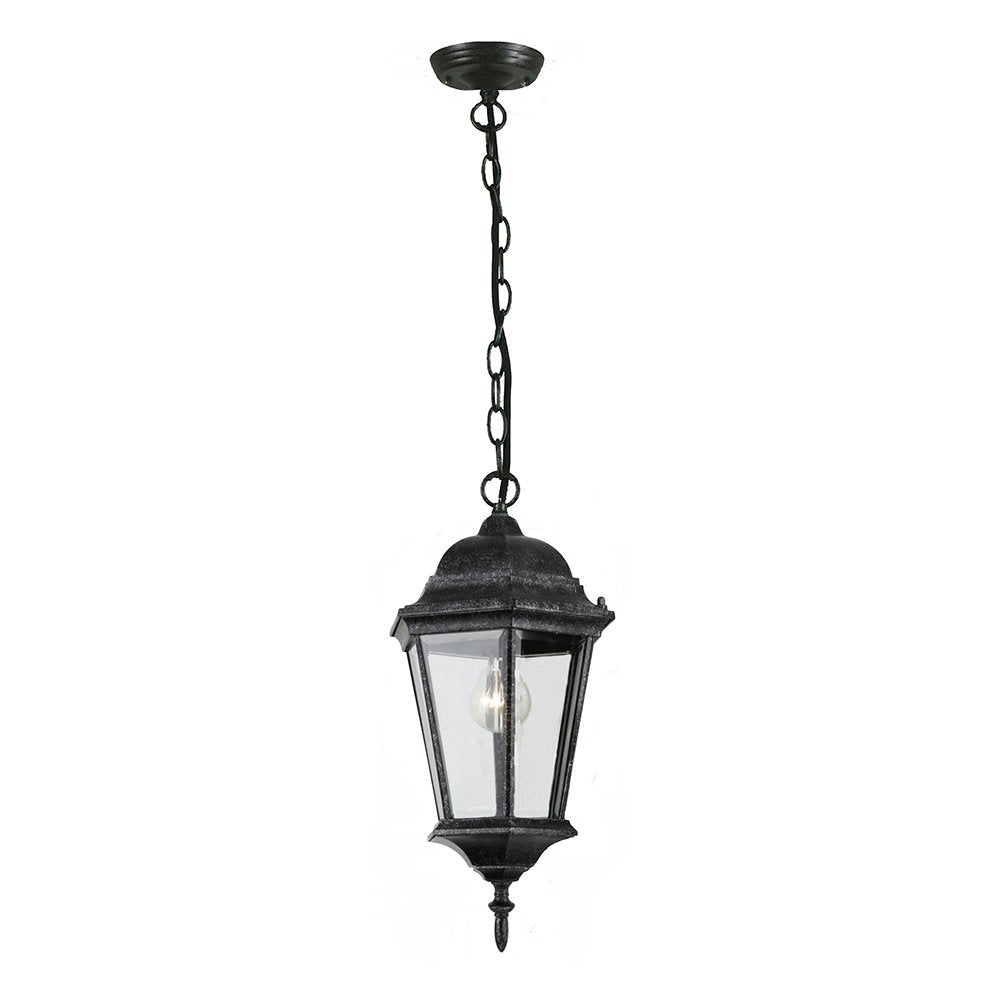 JUNCTION Medium Antique Black Chain Pendant Light - Mases LightingLode Lighting