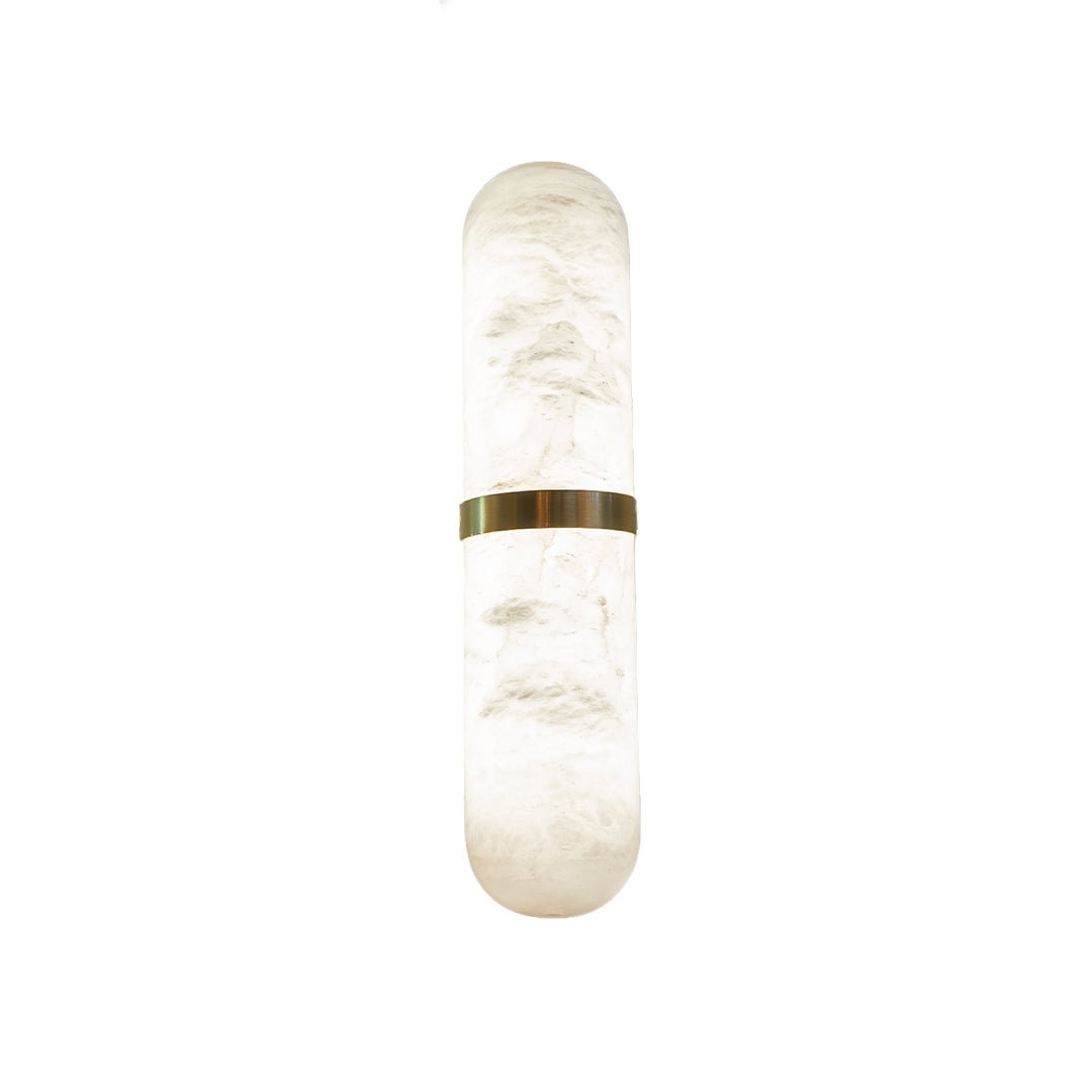 LC Eve Marble Wall Light Brass | Lighting Creations