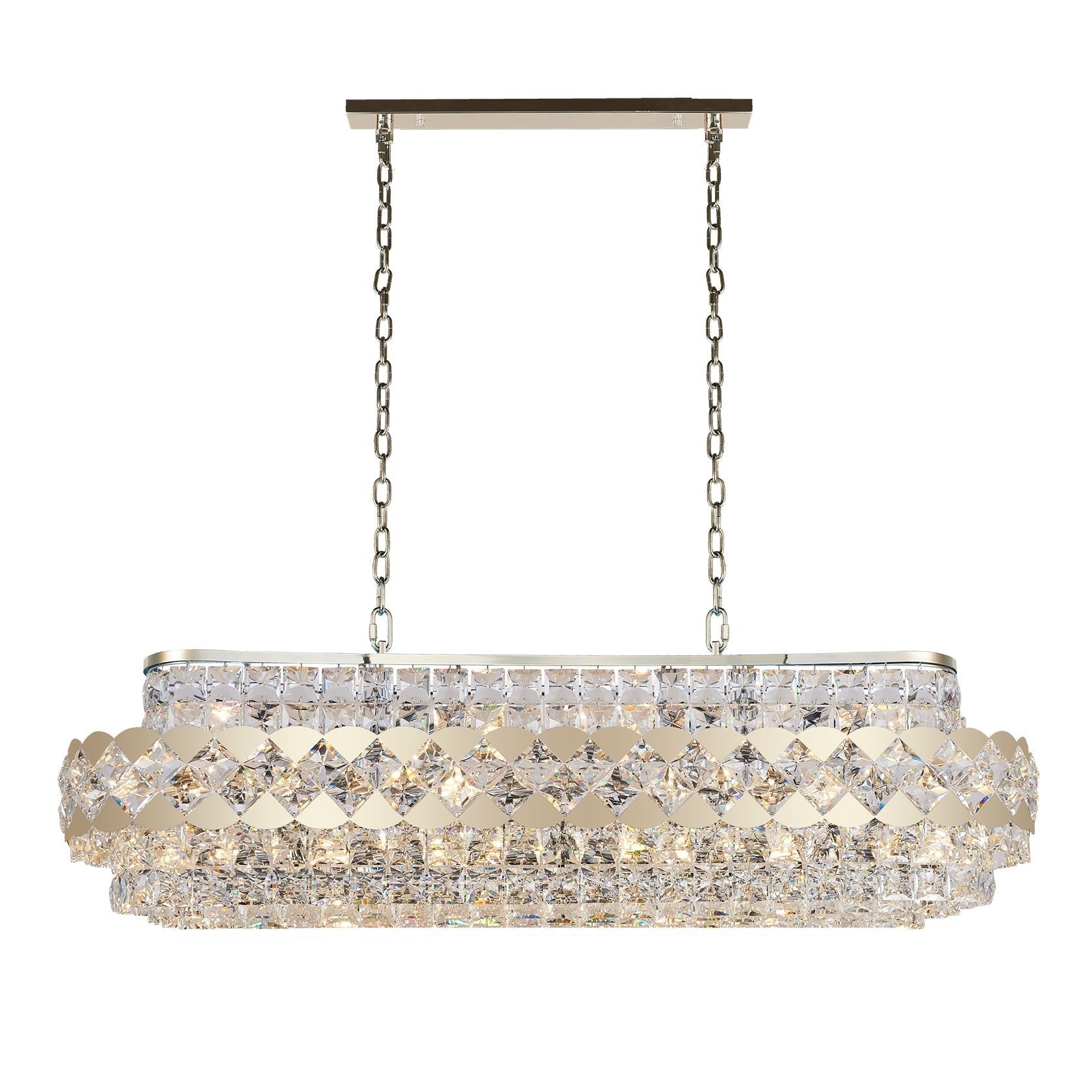 Lea Crystal Chandelier - Mases LightingLighting Creations